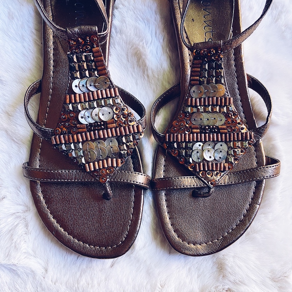 Brown sandals by Coconuts